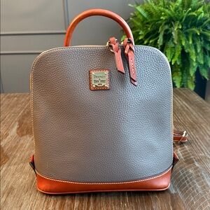 Dooney & Bourke zip pod backpack elephant